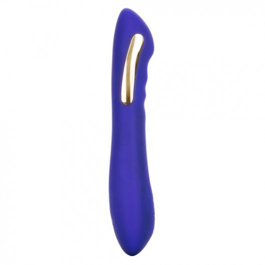 Фиолетовый вибратор с электростимуляцией Intimate E-Stimulator Petite Wand - 18,5 см. - California Exotic Novelties - купить с доставкой в Бийске