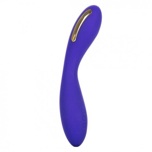 Фиолетовый вибратор с электростимуляцией Intimate E-Stimulator Wand - 21,5 см. - California Exotic Novelties - купить с доставкой в Бийске