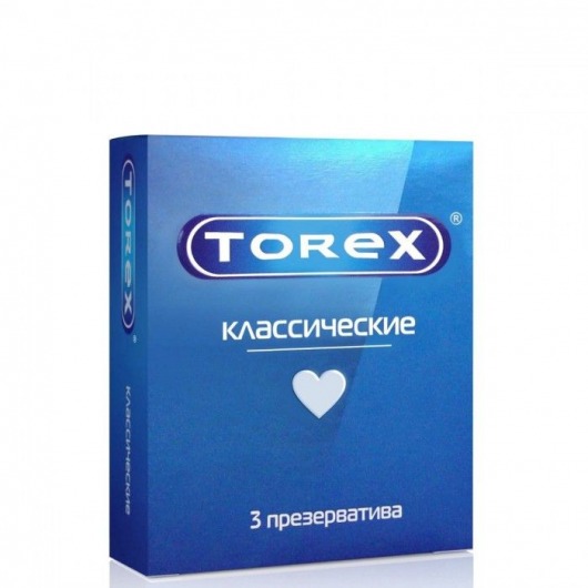 Гладкие презервативы Torex  Классические  - 3 шт. - Torex - купить с доставкой в Бийске