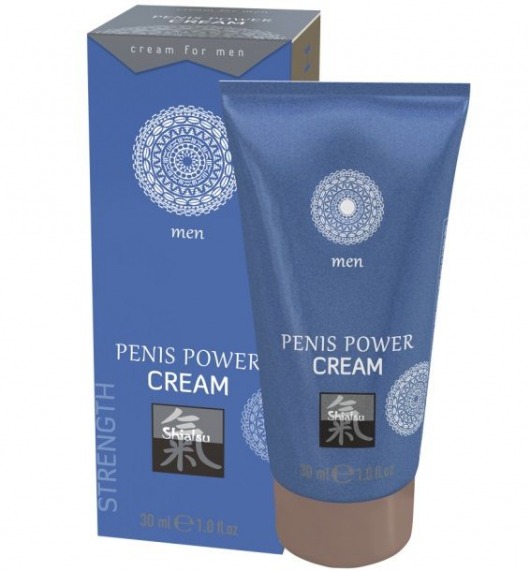 Возбуждающий крем для мужчин Penis Power Cream - 30 мл. - Shiatsu - купить с доставкой в Бийске