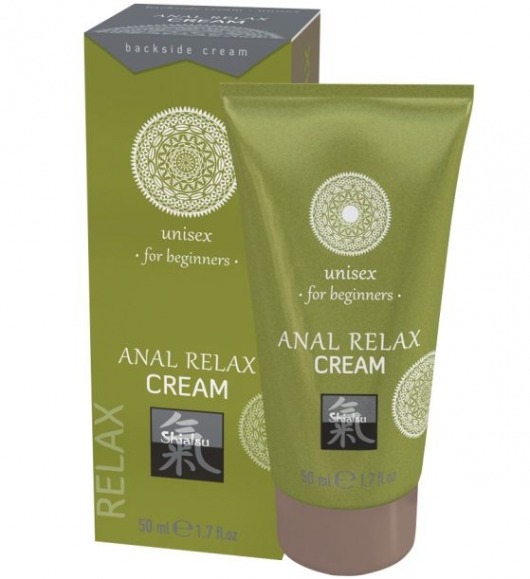 Анальный крем Anal Relax Cream - 50 мл. - Shiatsu - купить с доставкой в Бийске