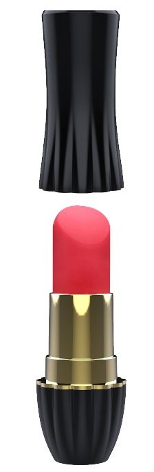 Клиторальный стимулятор-помада LIPSTICK - 9,3 см. - Dream Toys - купить с доставкой в Бийске