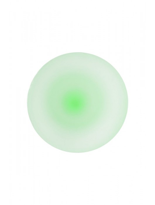 Зеленая, светящаяся в темноте анальная втулка Victor Glow - 10 см. - ToyFa