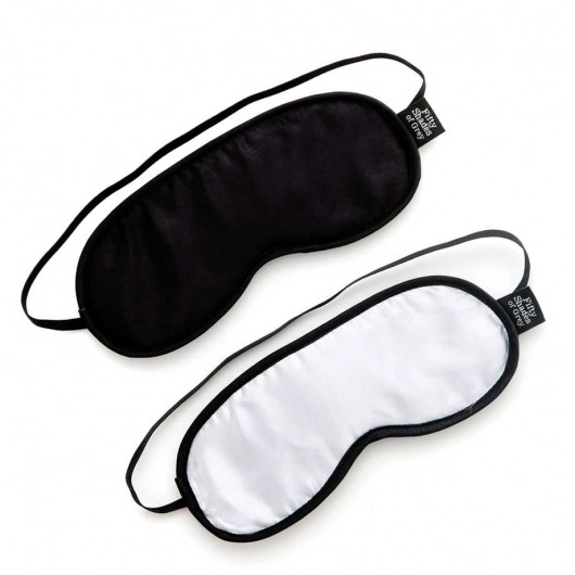 Набор из двух масок на глаза Soft Blindfold Twin Pack - Fifty Shades of Grey - купить с доставкой в Бийске