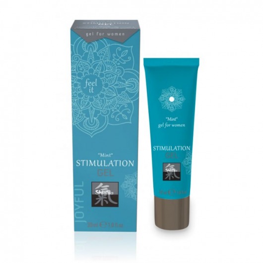 Возбуждающий интимный гель STIMULATION GEL Mint - 30 мл. - Shiatsu - купить с доставкой в Бийске