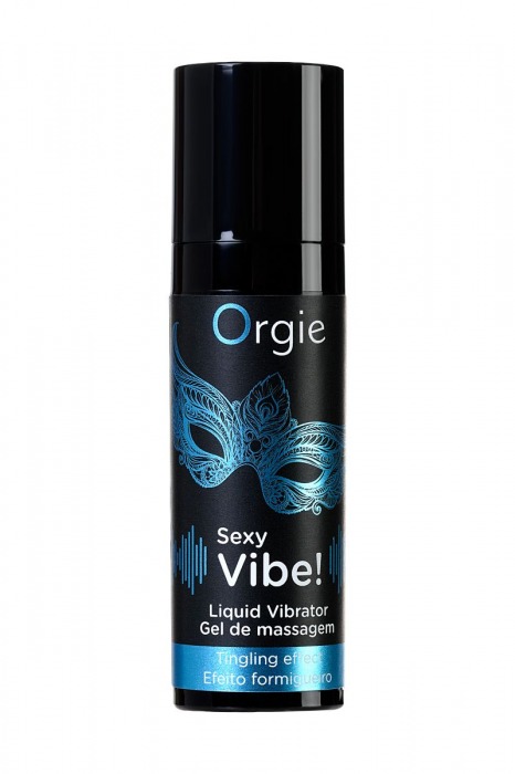 Гель для массажа ORGIE Sexy Vibe Liquid Vibrator с эффектом вибрации - 15 мл. - ORGIE - купить с доставкой в Бийске