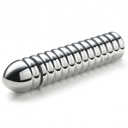 Рельефный фаллос для интенсивного электросекса Groovey George - 20 см. - MyStim - купить с доставкой в Бийске