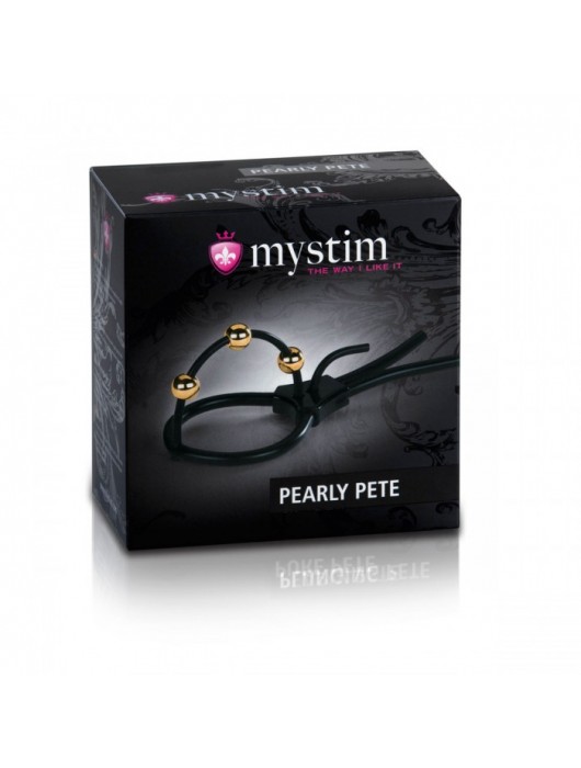 Утяжка под головку для электростимулятора Pearly Pete - MyStim - купить с доставкой в Бийске