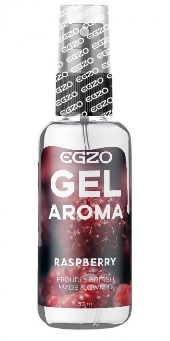 Интимный лубрикант EGZO AROMA с ароматом малины - 50 мл. - EGZO - купить с доставкой в Бийске