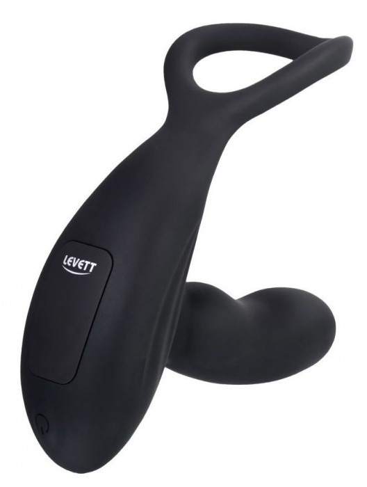 Черный стимулятор простаты Maud с вибрацией - Levett - в Бийске купить с доставкой
