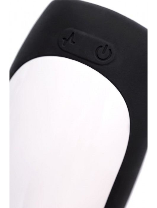 Черно-белый перезаряжаемый мастурбатор Erotist Hailstorm - Erotist Adult Toys - в Бийске купить с доставкой