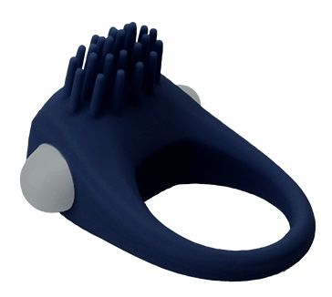 Синее эрекционное виброкольцо STIMU RING - Dream Toys - в Бийске купить с доставкой
