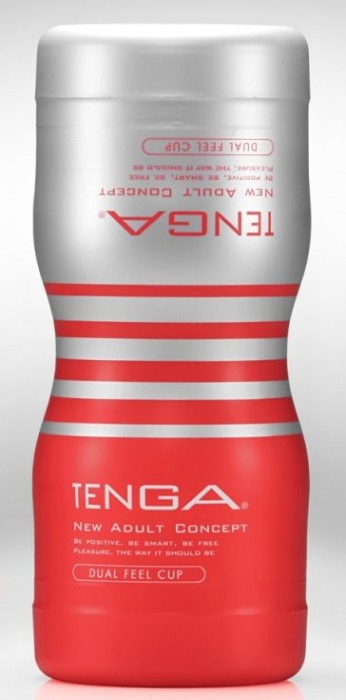 Мастурбатор TENGA Dual Sensation Cup - Tenga - в Бийске купить с доставкой