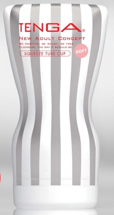 Мастурбатор TENGA Squeeze Tube Cup Soft - Tenga - в Бийске купить с доставкой