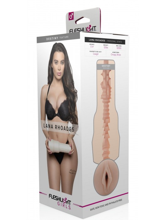 Мастурбатор-вагина Fleshlight Girls - Lana Rhoades Destiny - Fleshlight - в Бийске купить с доставкой