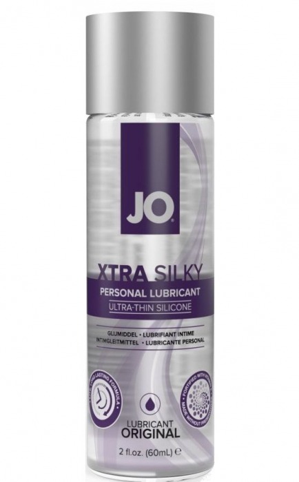 Лубрикант на силиконовой основе JO Xtra Silky - 60 мл. - System JO - купить с доставкой в Бийске