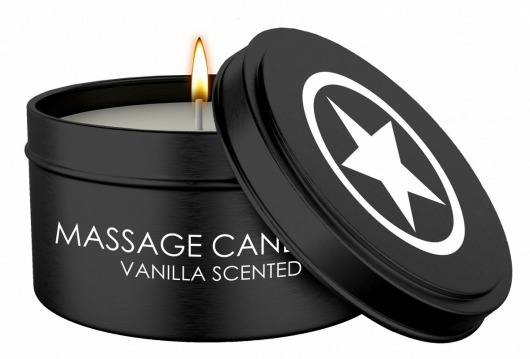 Массажная свеча с ароматом ванили Massage Candle - Shots Media BV - купить с доставкой в Бийске