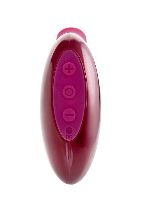 Бордовый вакуумный стимулятор клитора Myrty - A-toys