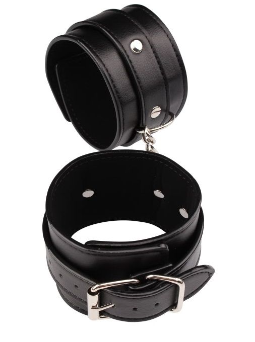 Черные оковы Classic Ankle Cuffs - Chisa - купить с доставкой в Бийске