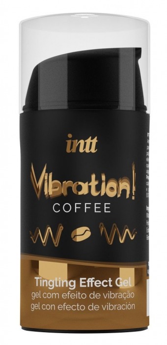 Жидкий интимный гель с эффектом вибрации Vibration! Coffee - 15 мл. - INTT - купить с доставкой в Бийске