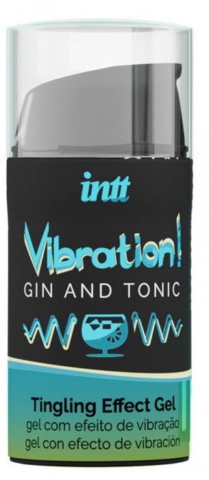 Жидкий интимный гель с эффектом вибрации Vibration! Gin   Tonic - 15 мл. - INTT - купить с доставкой в Бийске