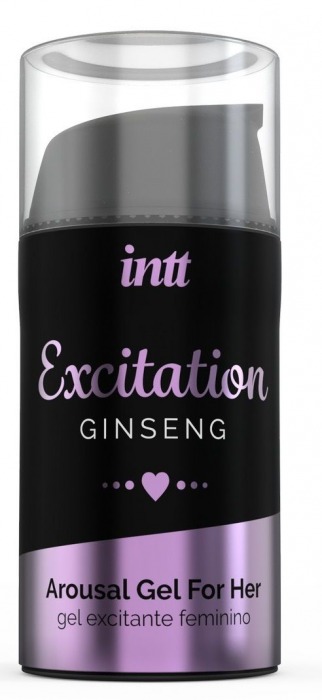 Женский возбуждающий интимный гель Excitation Ginseng - 15 мл. - INTT - купить с доставкой в Бийске