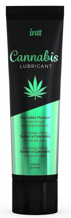 Интимный гель на водной основе Cannabis Lubricant - 100 мл. - INTT - купить с доставкой в Бийске