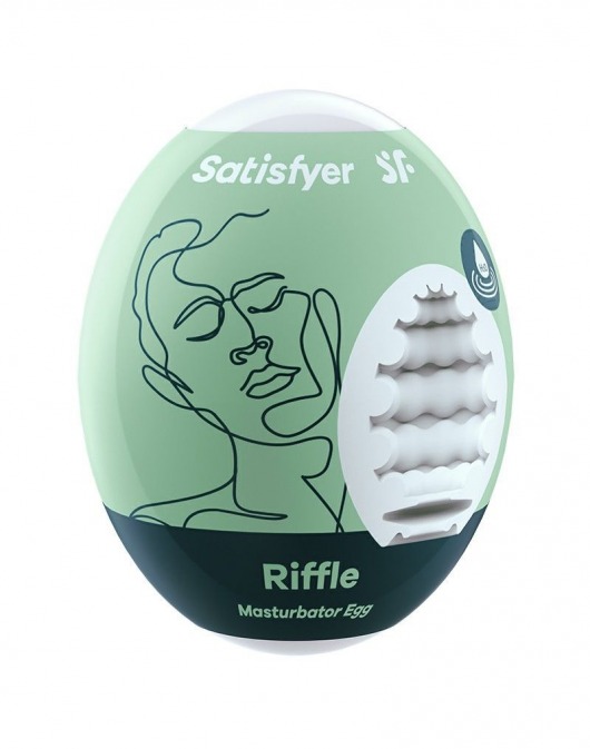 Мастурбатор-яйцо Satisfyer Riffle Mini Masturbator - Satisfyer - в Бийске купить с доставкой