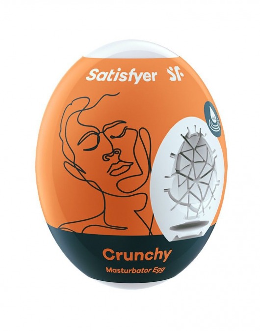 Мастурбатор-яйцо Satisfyer Crunchy Mini Masturbator - Satisfyer - в Бийске купить с доставкой