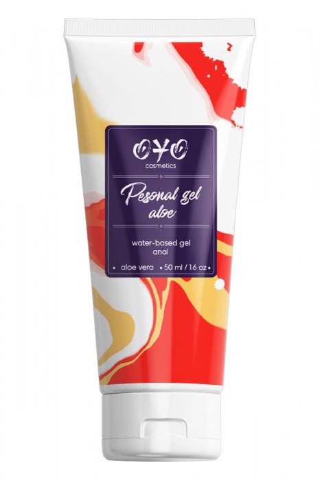 Анальная смазка на водной основе OYO Personal Gel Aloe - 50 мл. - OYO - купить с доставкой в Бийске