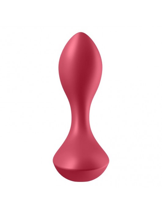 Красный вибромассажёр простаты Satisfyer Backdoor Lover - 14 см. - Satisfyer - в Бийске купить с доставкой