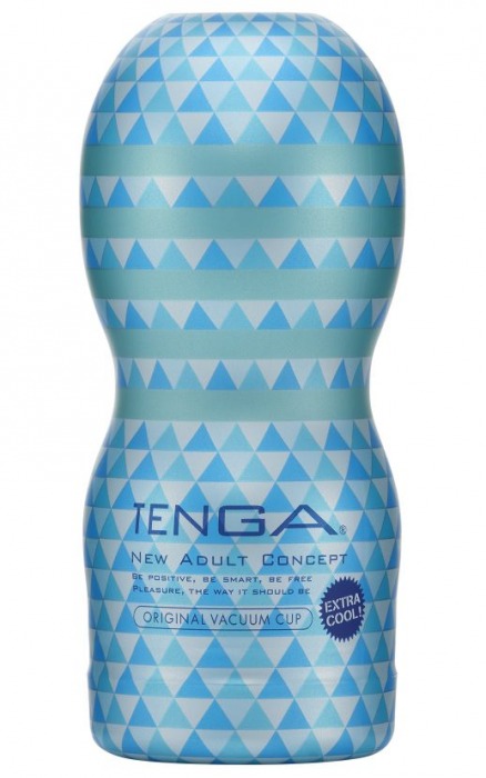 Мастурбатор с охлаждающей смазкой TENGA Original Vacuum Cup Extra Cool - Tenga - в Бийске купить с доставкой