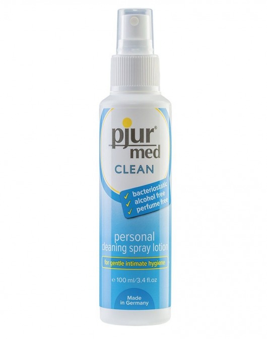 Гигиенический спрей pjur MED Clean Spray - 100 мл. - Pjur - купить с доставкой в Бийске