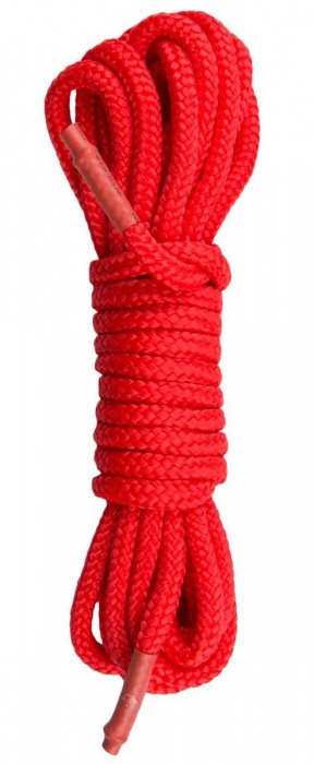 Красная веревка для связывания Nylon Rope - 5 м. - Easy toys - купить с доставкой в Бийске