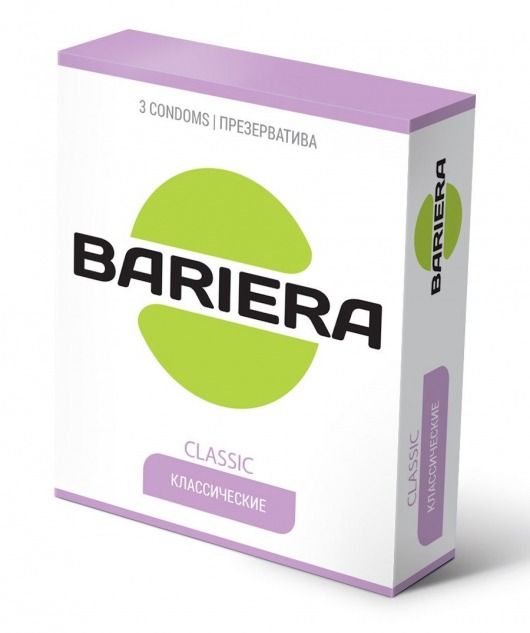 Классические презервативы Bariera Classic - 3 шт. - Bariera - купить с доставкой в Бийске