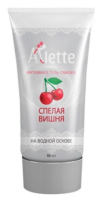 Интимная гель-смазка на водной основе Arlette  Спелая вишня  - 50 мл. - Arlette - купить с доставкой в Бийске