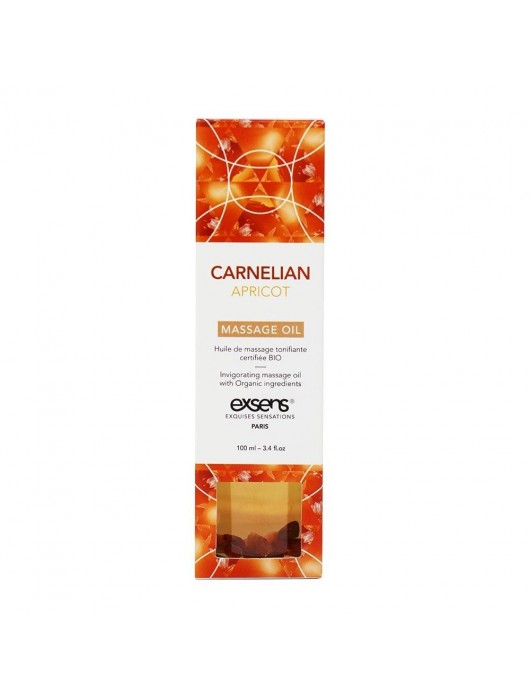 Органическое массажное масло CARNELIAN APRICOT - 100 мл. - Exsens - купить с доставкой в Бийске