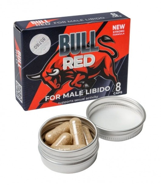 Пищевой концентрат для мужчин BULL RED - 8 капсул - Sitabella - купить с доставкой в Бийске