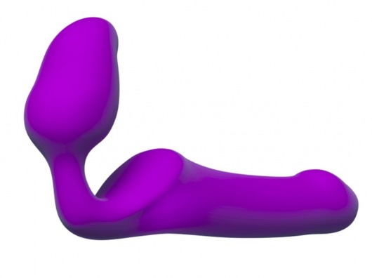 Лиловый безремневой страпон Queens M - Adrien Lastic - купить с доставкой в Бийске