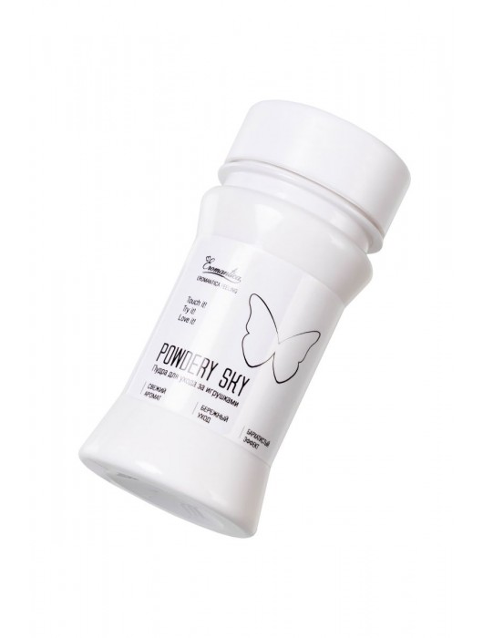 Пудра для ухода за игрушками Powdery Sky с ароматом мяты - 40 гр. - Eromantica - купить с доставкой в Бийске