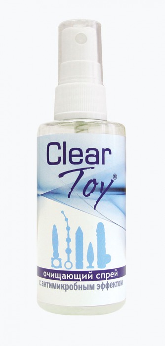 Очищающий спрей Clear Toy с антимикробным эффектом - 100 мл. - Биоритм - купить с доставкой в Бийске