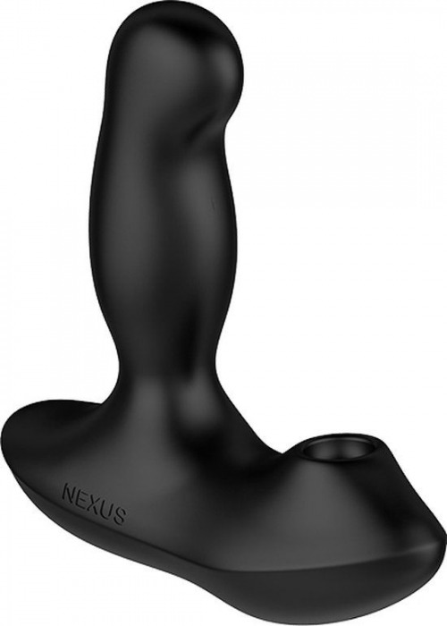 Черный вибратор-ротатор для стимуляции простаты Nexus Revo Air - Nexus Range - в Бийске купить с доставкой