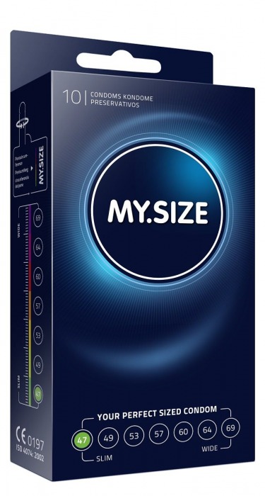 Презервативы MY.SIZE размер 47 - 10 шт. - My.Size - купить с доставкой в Бийске