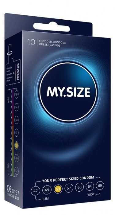 Презервативы MY.SIZE размер 53 - 10 шт. - My.Size - купить с доставкой в Бийске