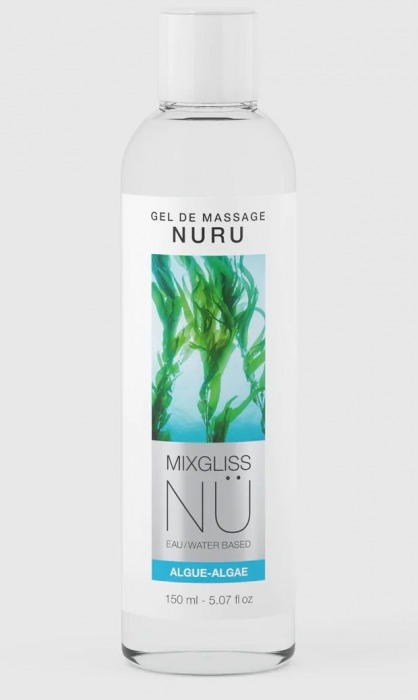 Массажный гель на водной основе Mixgliss NU Algae - 150 мл. - Strap-on-me - купить с доставкой в Бийске