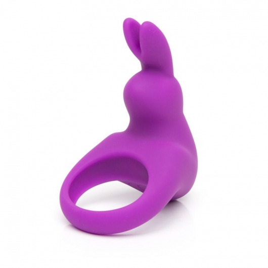 Фиолетовое эрекционное виброкольцо Happy Rabbit Rechargeable Rabbit Cock Ring - Happy Rabbit - в Бийске купить с доставкой