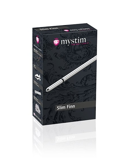 Зонд для электростимуляции уретры Slim Finn - 15 см. - MyStim - купить с доставкой в Бийске