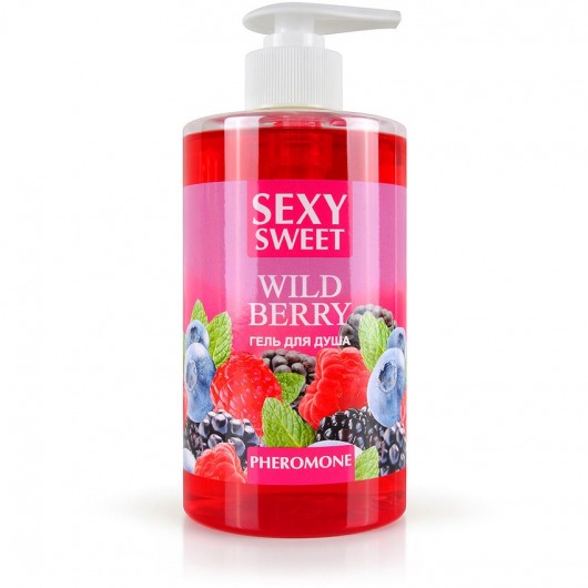 Гель для душа Sexy Sweet Wild Berry с ароматом лесных ягод и феромонами - 430 мл. -  - Магазин феромонов в Бийске