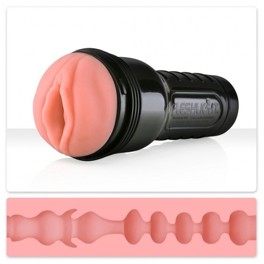 Мастурбатор-вагина Fleshlight - Pink Lady Mini-Lotus - Fleshlight - в Бийске купить с доставкой