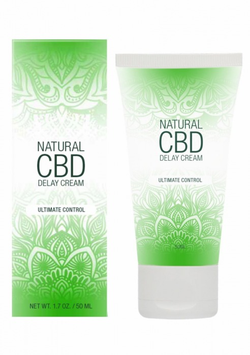 Крем-пролонгатор Natural CBD Delay Cream - 50 мл. - Shots Media BV - купить с доставкой в Бийске